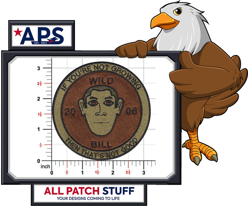 Wild BIll 2006 Custom Embroidered Patch