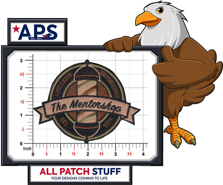 The Mentorshop Custom Embroidered Patch