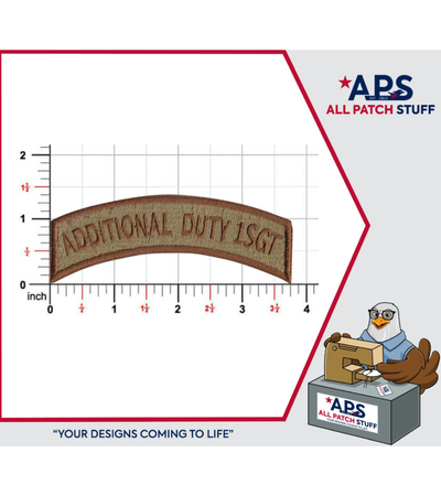 Additional Duty First Sergeant Tab - 2 pack