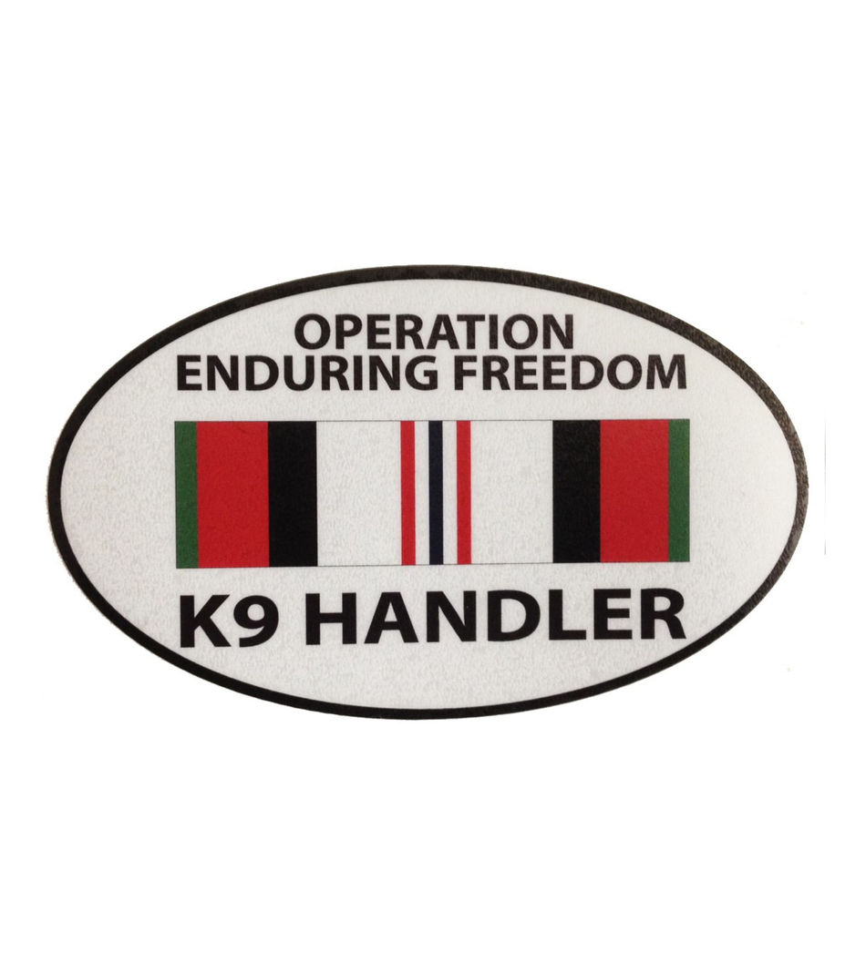 Afghan K-9 / K9 Handler Sticker