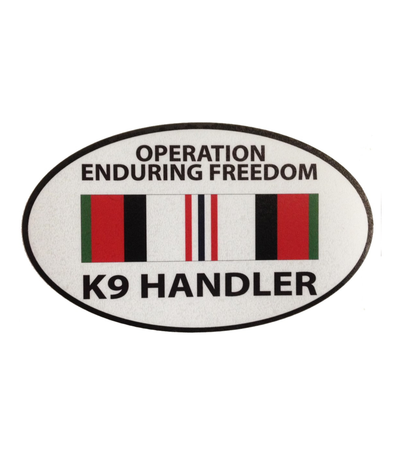 Afghan K-9 / K9 Handler Sticker