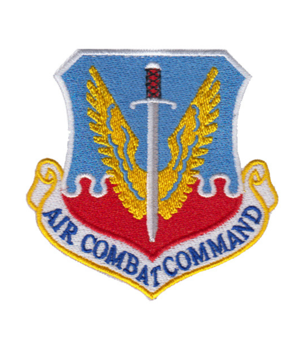 USAF MAJCOM Spice Brown Colored Patches Bulk Orders - alternate view
