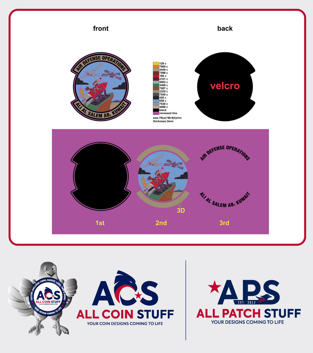 Air Defense Operation Colored