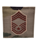 Air Force 3 Color OCP Rank with hook - Chief Master Sergeant (CMSgt/E9) - 2 pack