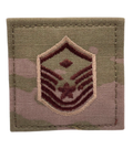 Air Force 3 Color OCP Rank with hook - MSgt First Sergeant (E7/Diamond) - 2 pack