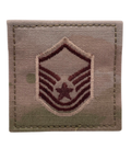 Air Force 3 Color OCP Rank with hook - Master Sergeant (MSgt/E7) - 2 pack