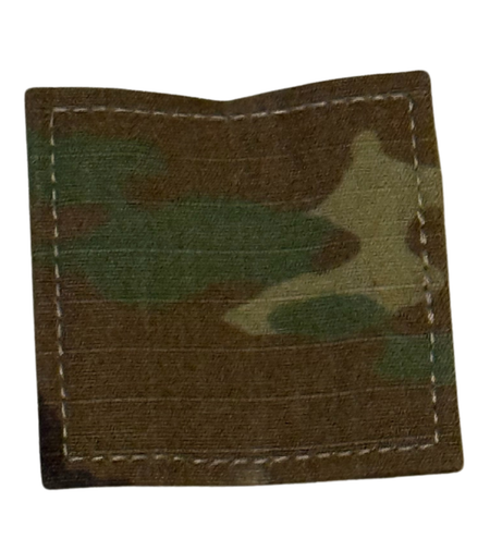 Air Force 7 Color OCP Rank with hook - Airman Basic (AB/E1) - 2 pack