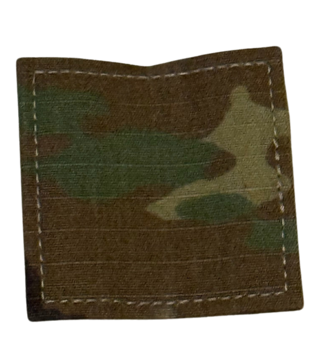 Air Force 7 Color OCP Rank with hook - Airman Basic (AB/E1) - 2 pack