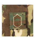 Air Force 7 Color OCP Rank with hook - Chief Master Sergeant (CMSgt/E9) - 2 pack
