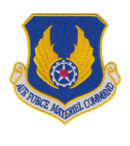 USAF MAJCOM Spice Brown Colored Patches Bulk Orders - alternate view
