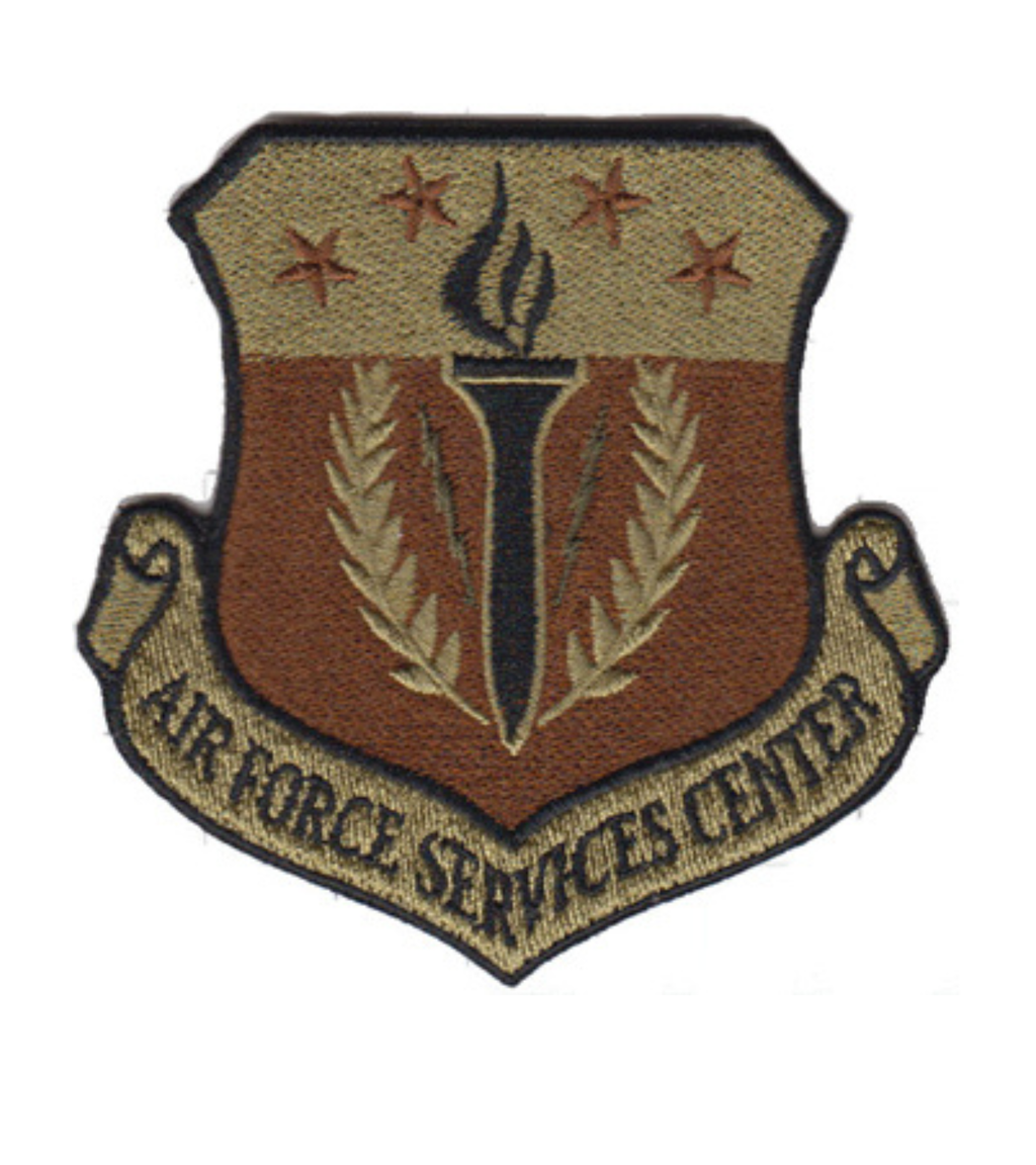 Air Force Service Center OCP Spice Brown Patch