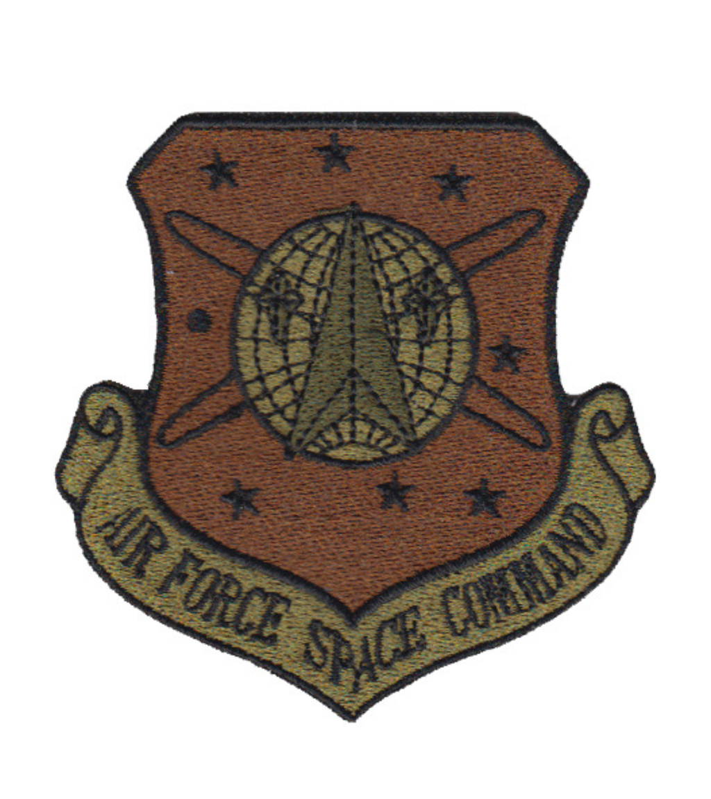 Air Force Space Command Majcom Spice Brown OCP Patch