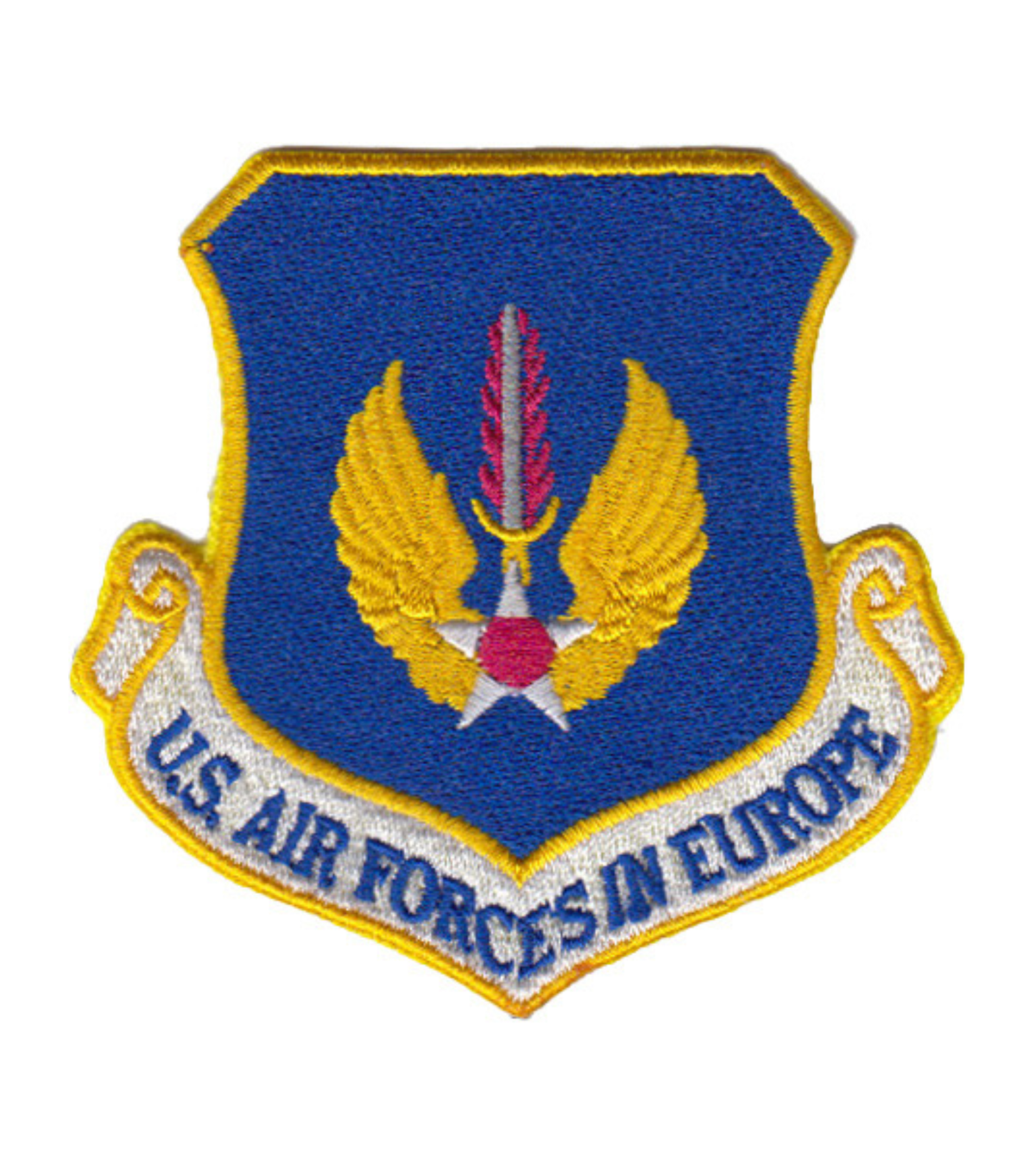 USAF MAJCOM Spice Brown Colored Patches Bulk Orders - alternate view