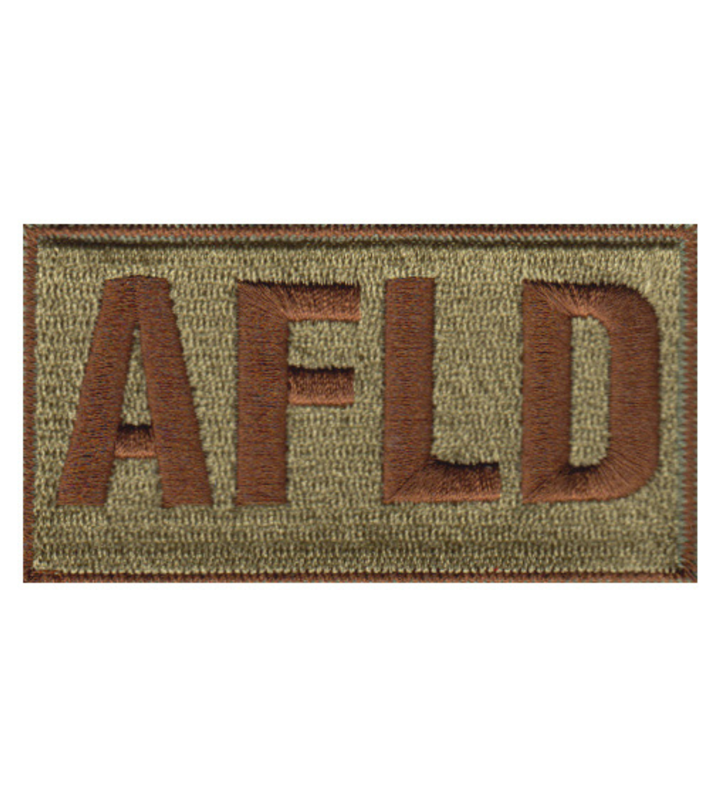 Airfield Operations (AFLD) Shoulder Identifier Multicam/OCP Patch - 2 Pack