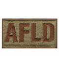 Airfield Operations (AFLD) Shoulder Identifier Multicam/OCP Patch - 2 Pack