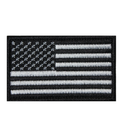 American Flag Black Patch