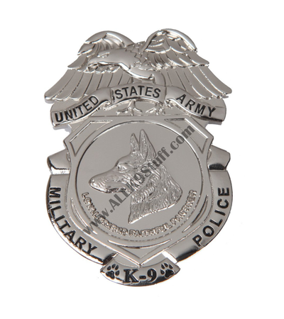 Army MP K-9 / K9 Badge / Coin