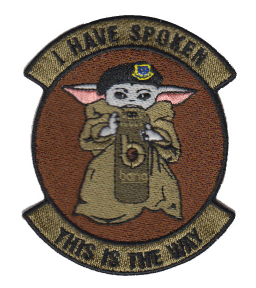 BABY YODA GLOW IN THE DARK PATCH - Beret and Bang