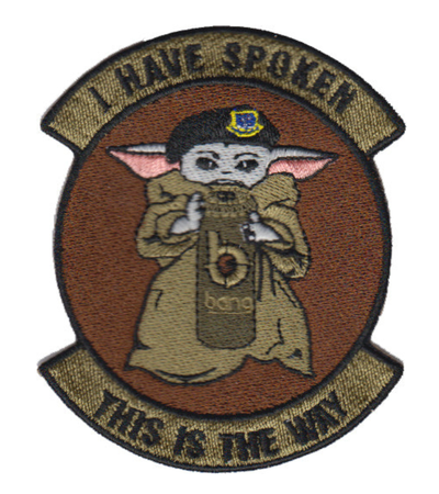 BABY YODA GLOW IN THE DARK PATCH - Beret and Bang