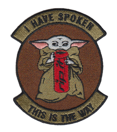 BABY YODA GLOW IN THE DARK PATCH - Rip it Only