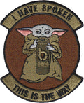 BABY YODA GLOW IN THE DARK PATCH - Bang Only