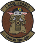BABY YODA GLOW IN THE DARK PATCH - Beret and Bang