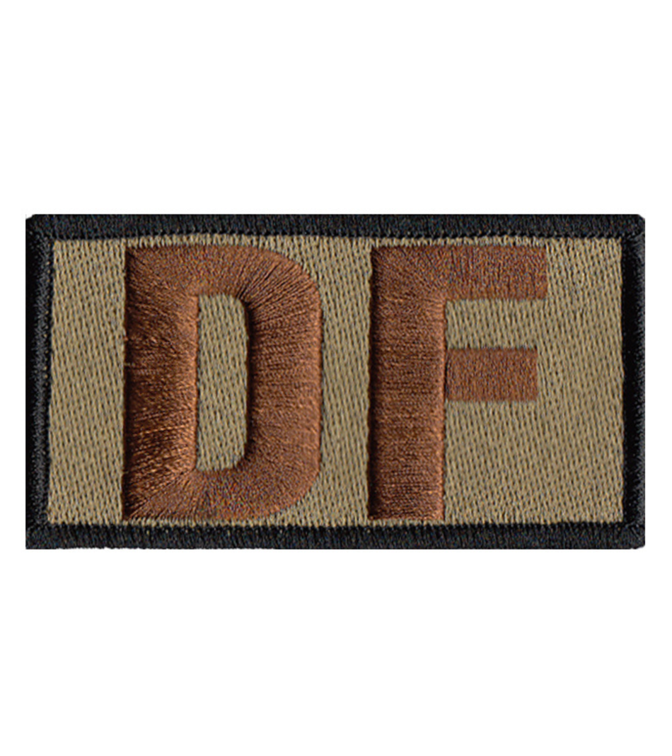 Black Border Defense Forces Shoulder DF OCP Patch