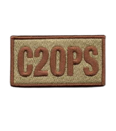 All-Domain Command & Control Ops (1C3X1) C2OPS Shoulder Identifier Multicam OCP Patch