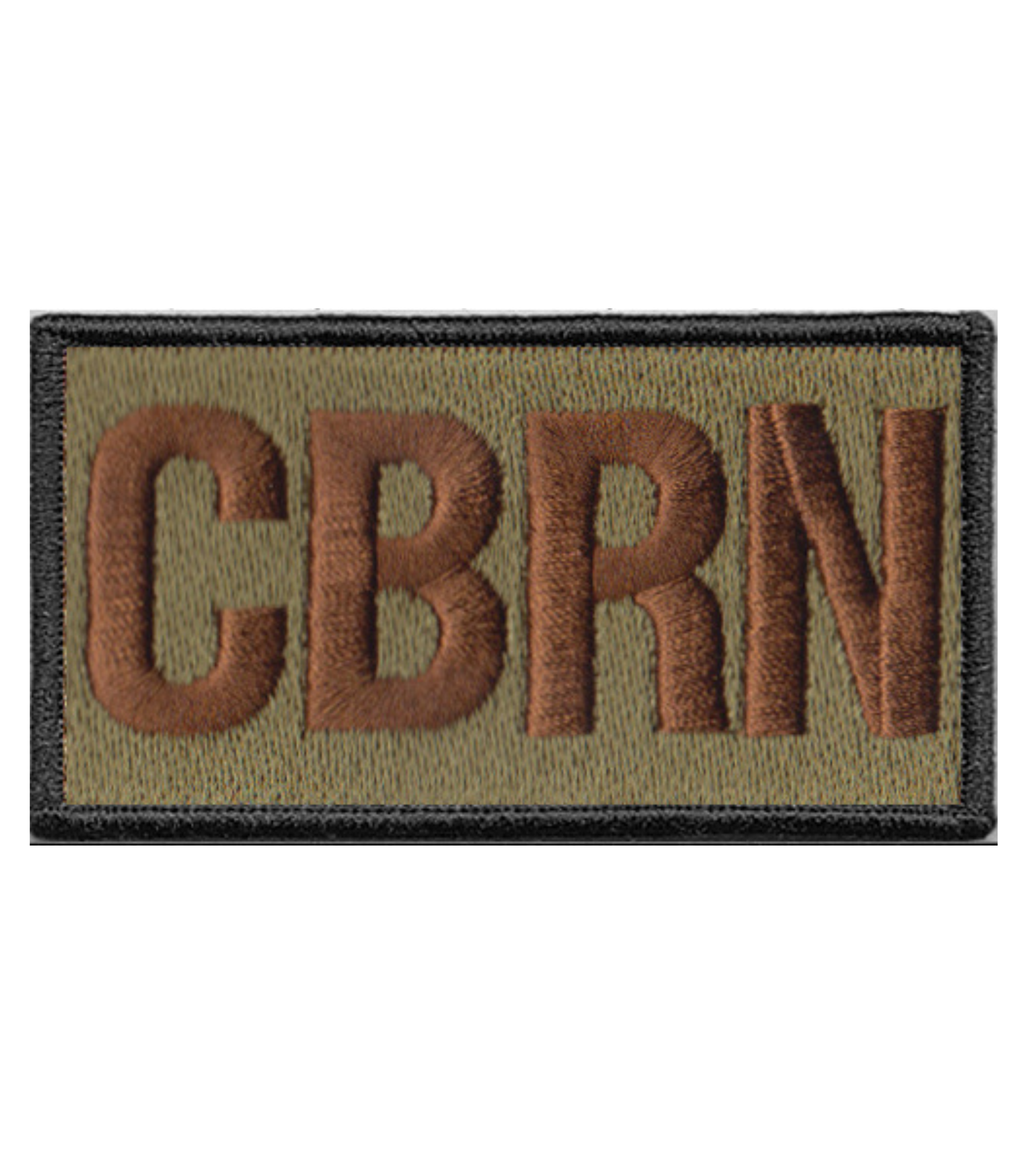 Chemical, Biological, Radiological, and Nuclear (CBRN) Shoulder Identifier Multicam/OCP Patch - 2 Pack