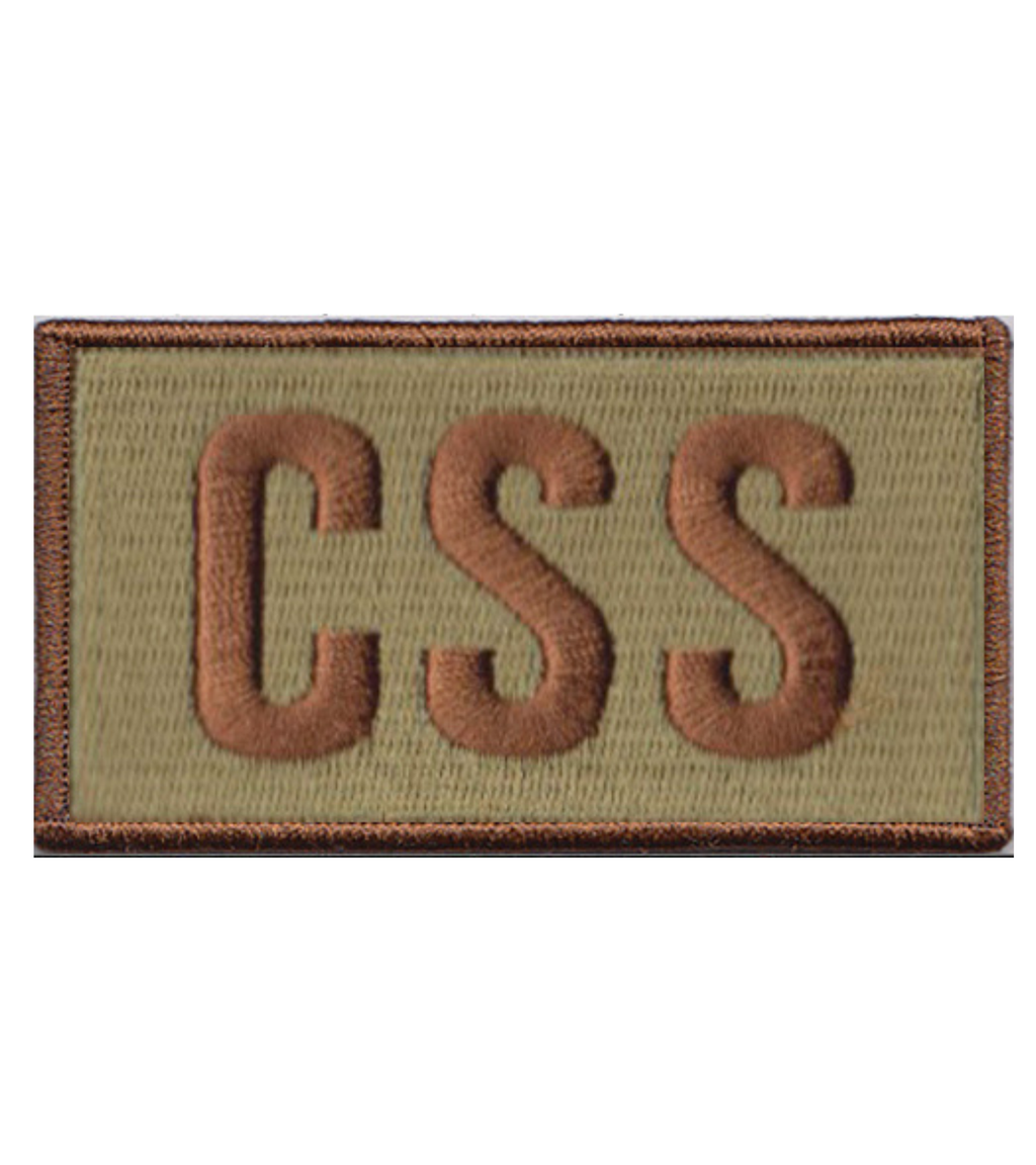 Command Support Staff (CSS) Shoulder Identifier Multicam/OCP Patch - 2 Pack