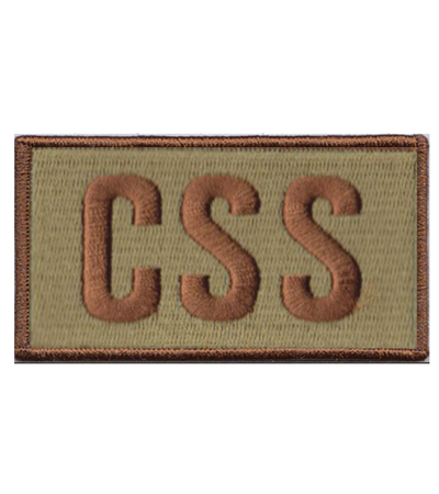 Command Support Staff (CSS) Shoulder Identifier Multicam/OCP Patch - 2 Pack