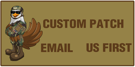 Custom ABS-G Name Tag Badge with AFOSI Shield in OCP Multicam - alternate view