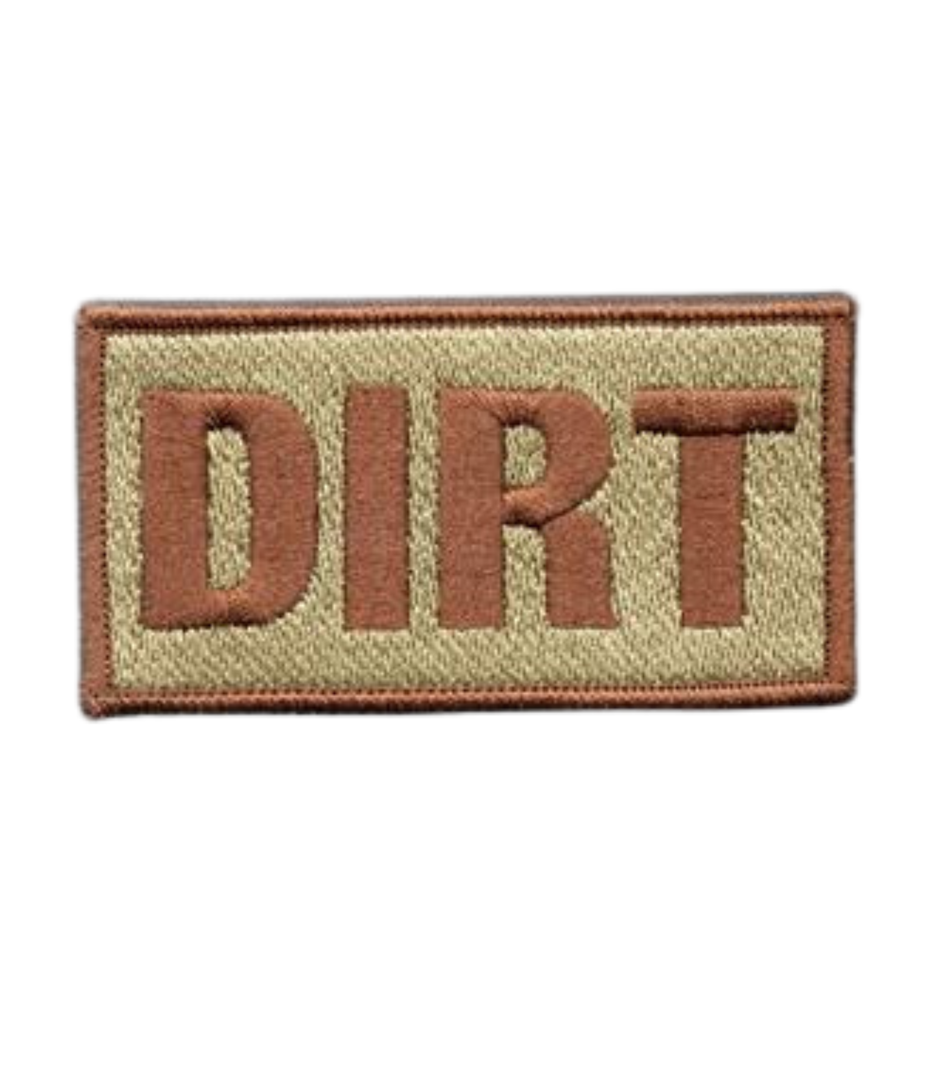 Pavements & Construction Equipment (3E2X1) DIRT Shoulder Identifier Multicam OCP Patch