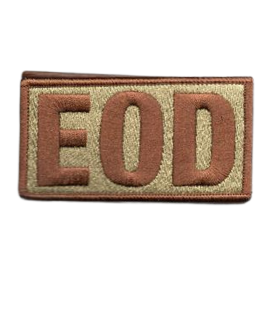 Explosive Ordnance Disposal (3E8X1) EOD Shoulder Identifier Multicam OCP Patch