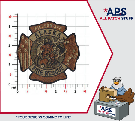 Eielson AFB Fire Morale Patch
