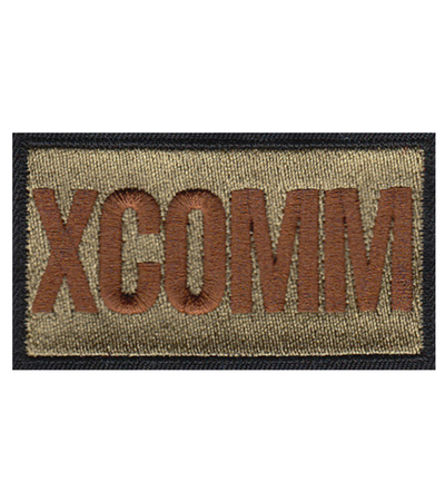 Expeditionary Communications (XCOMM) Shoulder Identifier Multicam/OCP Patch - 2 Pack