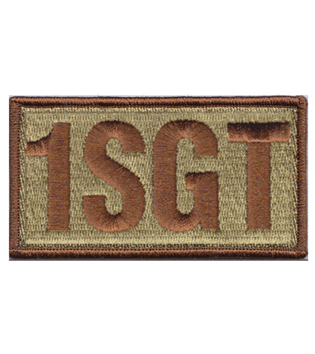 First Sergeant (1SGT) Shoulder Multicam/OCP Patch - 2 Pack