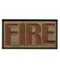 Fire Department (FIRE) Shoulder Identifier Multicam/OCP Patch - 2 Pack