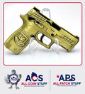Custom Security Forces M18 Defender Challenge Coin