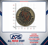Ground Transportation Custom Embroidered Patch