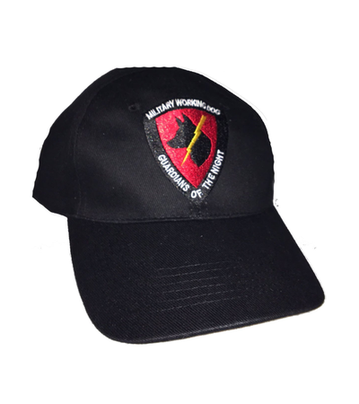 Guardians of the Night Cap / Hat - K-9 / K9 Black
