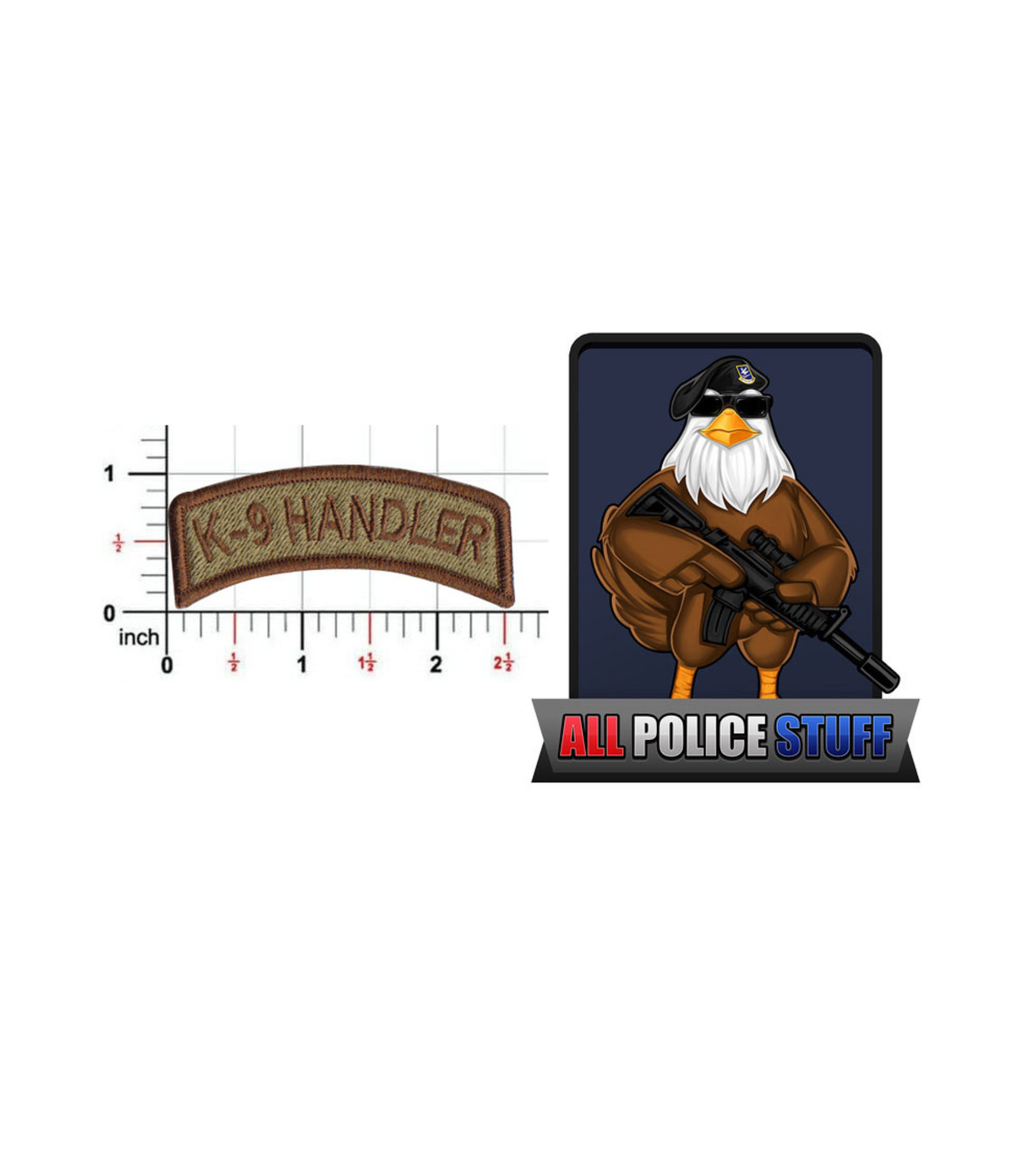 K-9 / K9 Handler OCP Tab in Spice Brown - 2 pack