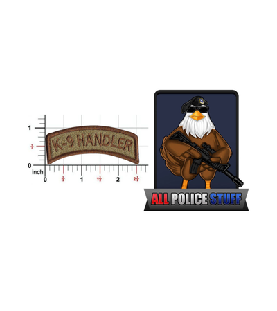 K-9 / K9 Handler OCP Tab in Spice Brown - 2 pack