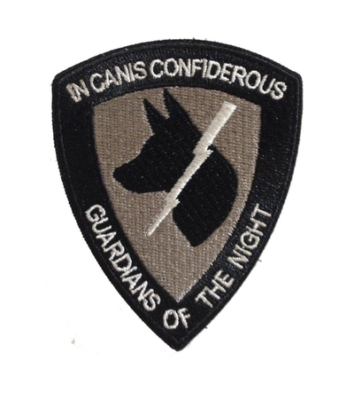 Guardians of the Night Patch - Black/Grey