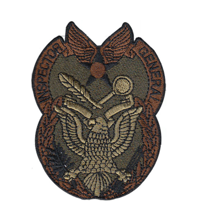 Inspector General (IG) Badge Multicam/OCP Patch