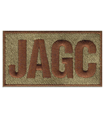 JAG Corps (JAGC) Shoulder Identifier Multicam/OCP Patch - 2 Pack