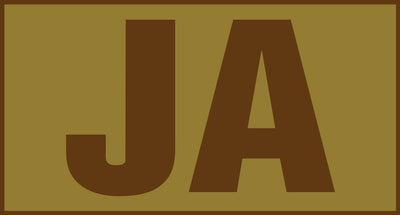 Paralegal / Judge Advocate (5J0XX / 51JX) JA Shoulder Identifier Multicam OCP Patch