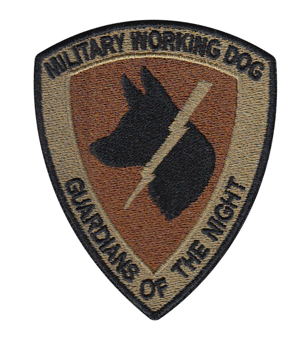 K-9 / K9 Guardians of the Night (GOTN) Spice Brown Multicam/OCP Patch