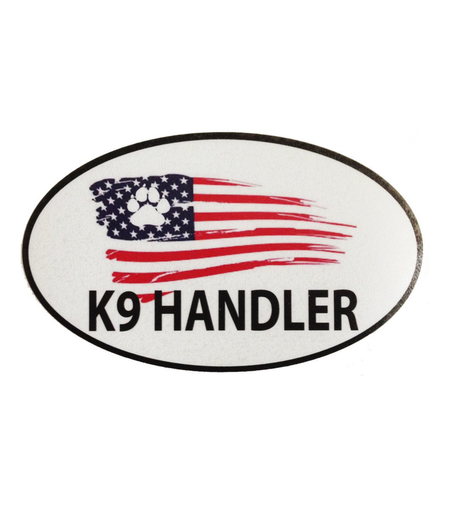 K-9 / K9 Handler - Dark US Flag Sticker