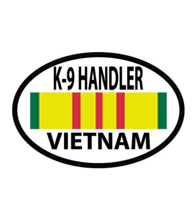 K-9 / K9 Handler - Vietnam Sticker